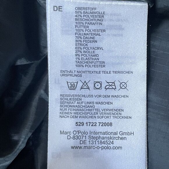 MARC O’POLO Padded Down Filled Feather Puffer Vest UK Navy Blue Large Men - Picture 9 of 14